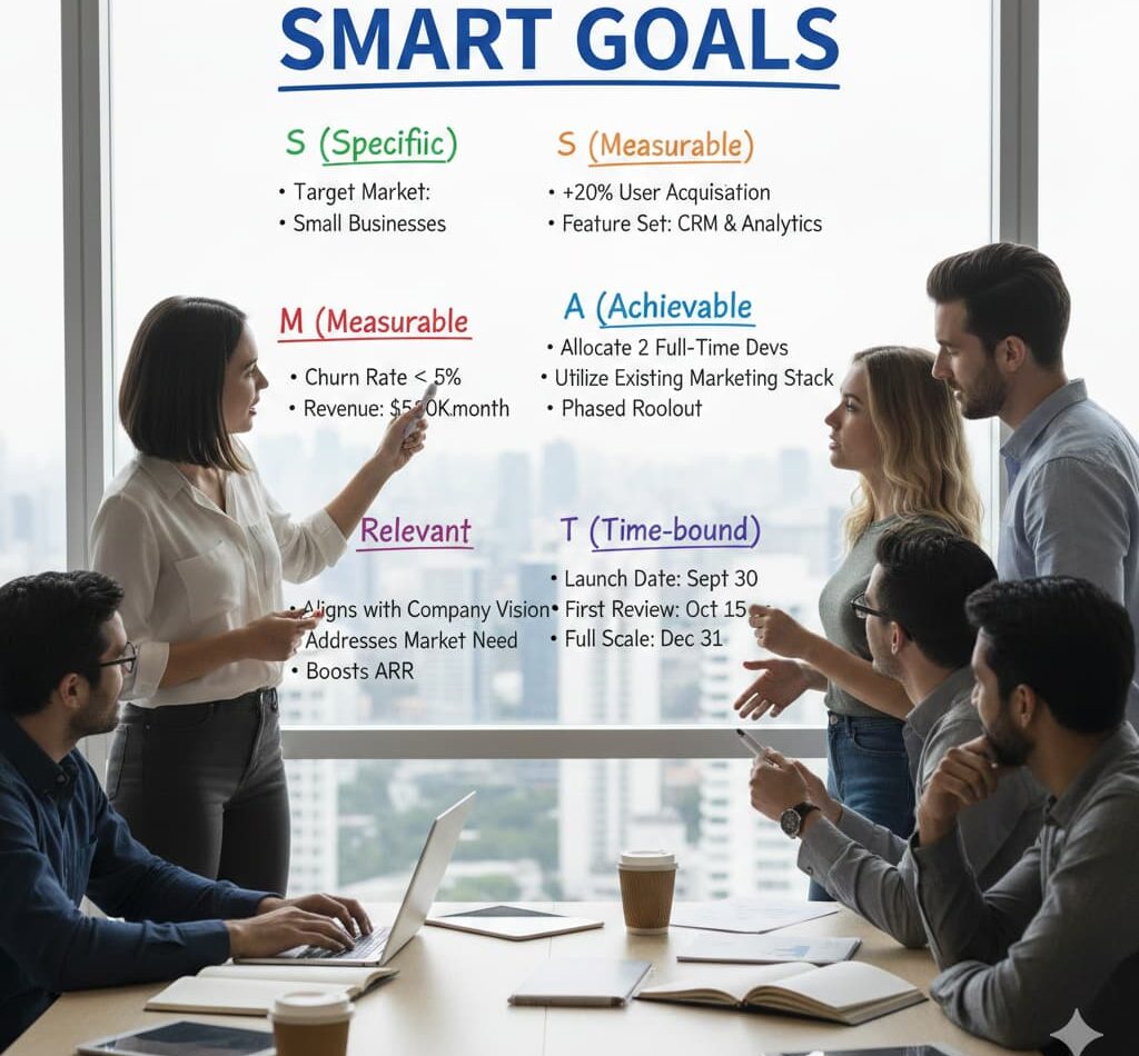 Definición de objetivos Smart