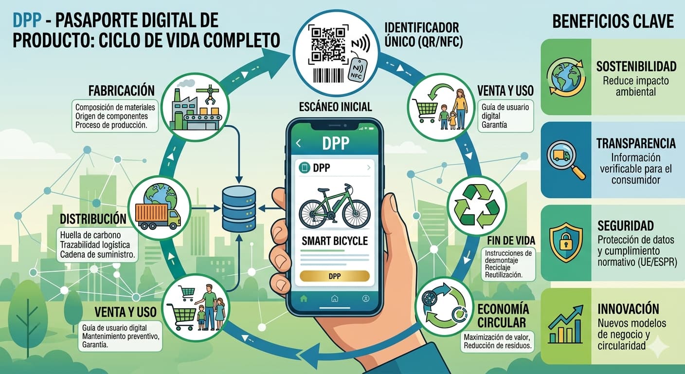 DPP que es el Pasaporte digital de producto